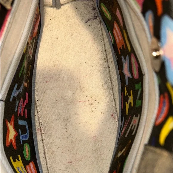 Dooney & Bourke Retro Graffica Tassel Satchel - Picture 10 of 14